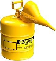 Algopix Similar Product 17 - Justrite 5 Gallon Type I Yellow Safety