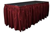 Algopix Similar Product 16 - LA Linen Bridal Satin Pleated Table