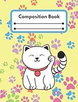 Algopix Similar Product 12 - Cute Cat Composition Book Standard 75