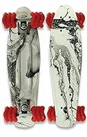Algopix Similar Product 10 - Shark Wheel Cruiser Mini Drop Longboard