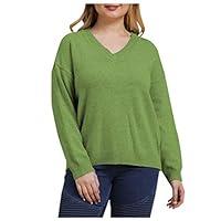 Algopix Similar Product 2 - RUIVE Large Size Knitwear for Womens