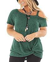 Algopix Similar Product 6 - RITERA Womens Plus Size Cold Shoulder