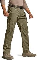 Algopix Similar Product 12 - CQR Mens Flex Ripstop Tactical Pants
