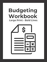 Algopix Similar Product 18 - Budgeting Workbook Large Print  Bold