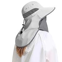 Algopix Similar Product 4 - Outdoor Sun Hat Detachable Neck Face