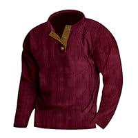 Algopix Similar Product 19 - BTLYUIOAPE Mens Fall Shirts Corduroy