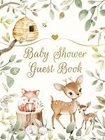 Algopix Similar Product 9 - Baby Shower Guest Book Woodland Theme