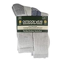 Algopix Similar Product 18 - HOT FEET 4 Pack Mens Active Work and