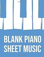 Algopix Similar Product 13 - Blank Piano Sheet Music Music