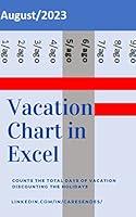 Algopix Similar Product 18 - Vacation Chart in Excel Counts the