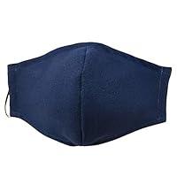 Algopix Similar Product 19 - Navy Blue Face Mask With Filter Pocket