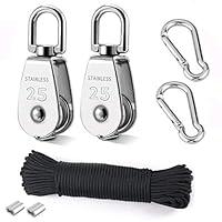 Algopix Similar Product 2 - TooTaci 25MM Pulley System M25 Pulley