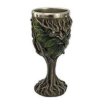 Metal Water Cup For Offering Buddha, Eight Auspicious Symbol