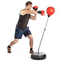 Algopix Similar Product 7 - Punching Bag with Stand Boxing Bag for
