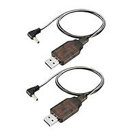 Algopix Similar Product 14 - uxcell 2pcs USB Charger Cable 35mm DC