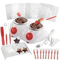 Algopix Similar Product 5 - Dual Electric Chocolate Melting Gift