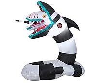 Algopix Similar Product 1 - Gemmy Airblown Inflatable Beetlejuice