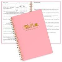 Algopix Similar Product 4 - snootion Reading Journal  Book Journal