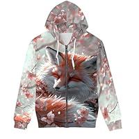 Algopix Similar Product 1 - JooMeryer Women 3D Fox Printed Front