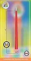 Algopix Similar Product 12 - Ner Mitzvah Colorful Chanukah Candles