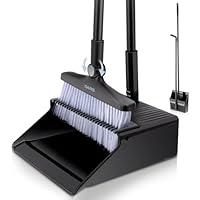 Algopix Similar Product 14 - Broom and Dustpan Set Upgrade 52 Long