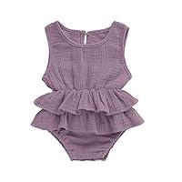 Algopix Similar Product 1 - Infant Baby Girl Romper Bodysuits