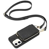 Algopix Similar Product 1 - ZVE iPhone 11 Wallet Case Crossbody
