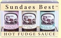 Algopix Similar Product 16 - Sundaes Best Hot Fudge Sauce Trio Gift