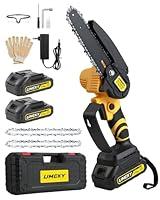 Algopix Similar Product 18 - Umeky Mini Chainsaw Cordless 6 Inch