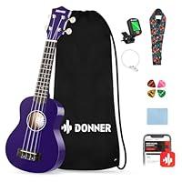 Algopix Similar Product 9 - Donner Soprano Ukulele for Beginners 21