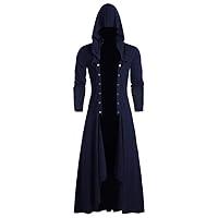 Algopix Similar Product 3 - Mens Retro Steam Punk Cardigan Gothic