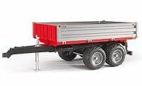 Algopix Similar Product 11 - Bruder Toys Tipping Trailer with Grey
