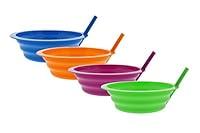 Algopix Similar Product 10 - Arrow SipABowl 4Pack Set BuiltIn