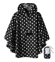 Algopix Similar Product 13 - SaphiRose Lightweight Kids Rain Poncho