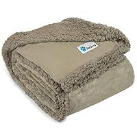 Algopix Similar Product 3 - PetAmi Dog Blanket Sherpa Dog Blanket