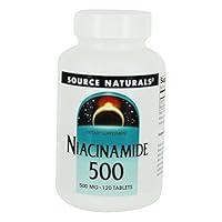 Algopix Similar Product 16 - Niacinamide 500 mg Source Naturals