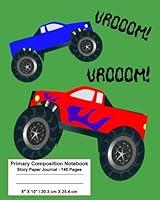 Algopix Similar Product 6 - Vroom Monster Truck Notebook Story