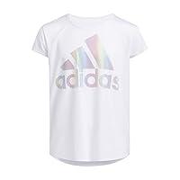 Algopix Similar Product 18 - adidas Rainbow Foil Tee Kids White