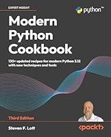 Algopix Similar Product 1 - Modern Python Cookbook 130 updated