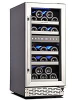 Algopix Similar Product 19 - Phiestina 18 Inch Dual Zone Wine Cooler