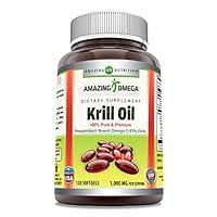 Algopix Similar Product 5 - Amazing Omega Krill Oil with Omega 3s