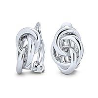 Algopix Similar Product 9 - Interlocking Rope Love Knot Clip On