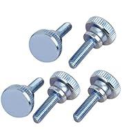 Algopix Similar Product 12 - uxcell M5x16mm Flat Knurled Head Fully