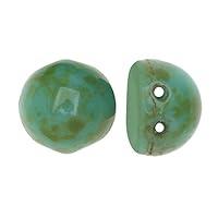 Algopix Similar Product 2 - CzechMates Glass 2Hole Round Cabochon