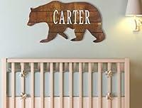 Algopix Similar Product 18 - BEAR Wood Name Sign