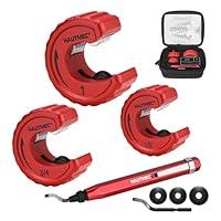 Algopix Similar Product 7 - HAUTMEC Copper Tubing Cutter Set 3 PCS