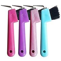 Algopix Similar Product 1 - CurcKua Hoof Pick 4Pcs Handheld