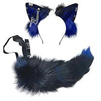 Algopix Similar Product 2 - Ekwikzz Wolf Ears Tail Set Fox Wolf