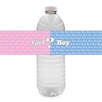 Algopix Similar Product 20 - Baby Gender Reveal Party Water Bottle