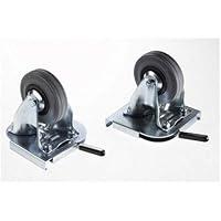 Algopix Similar Product 12 - Zarges Set of 2 Caster Fixed Wheels for